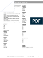 ECA2+ - Mid-Year Test - Key - 2018