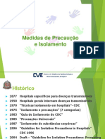 Medidas isolamento prevenção transmissão