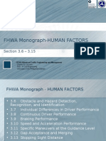 Fhwa Monograph-Human Factors: Section 3.6 - 3.15