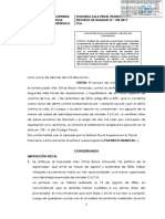 Decisin de Corte Suprema de Justicia Segunda Sala Penal Tra Es