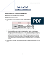 Practica 2 Razones Financieras - Propuesto