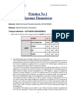 Practica 1 Razones Financieras - Propuesto