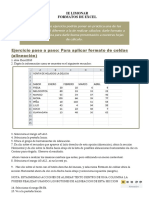 Formato de celdas en Excel