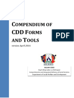 Compendium of CDD Forms and Tools