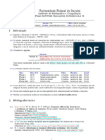 Plano de Aula EDO 2 - UNIFEI