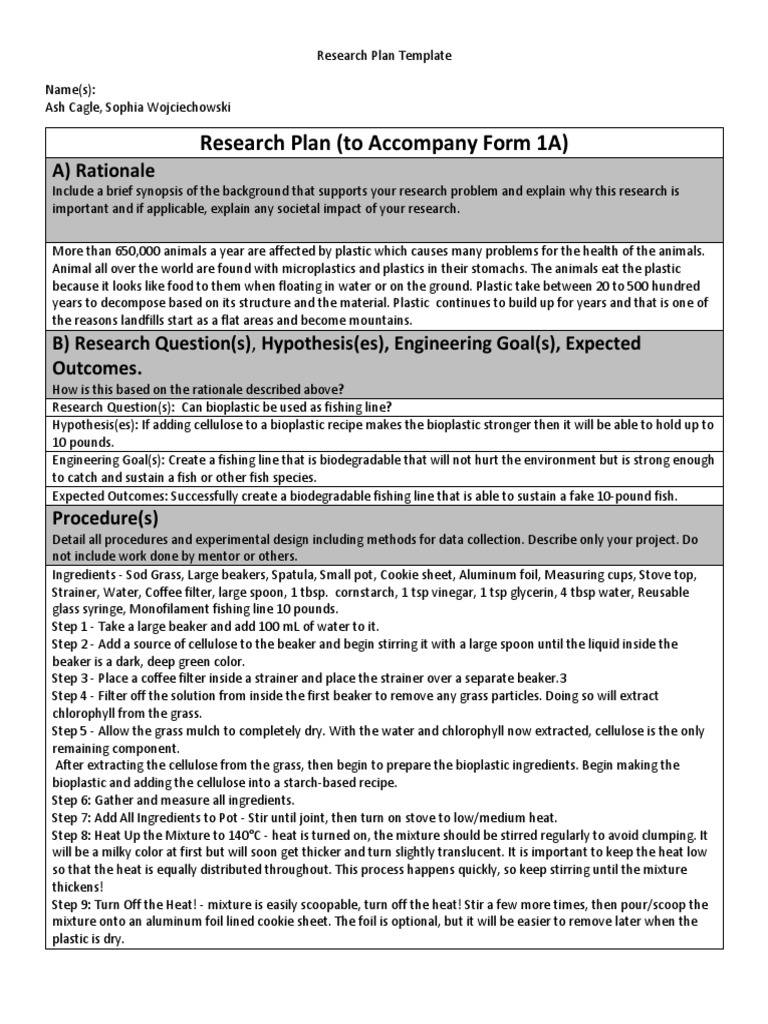research-plan-project-summary-for-1a-2-1-pdf-risk-mixture