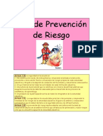 Plan de Prevencion de Riesgo