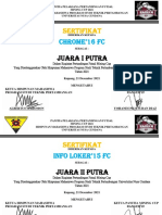 Sertifikat Mining Cup 2021