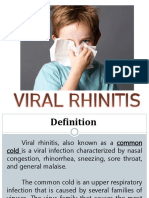 Ncm113 Oxygenation Viral Rhinitis Ppt