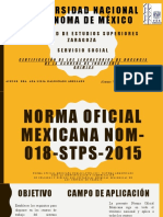 NORMA Oficial Mexicana NOM-018-STPS-2015