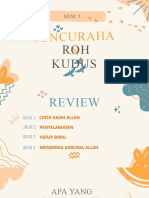 SESI 5 PENCURAHAN ROH KUDUS