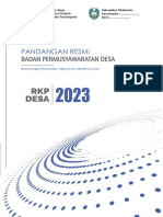 Pandangan Resmi BPD RKP Desa 2023