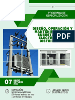 Diseño, Operación y Mantenimiento de Subestaciones Electricas de Distribución - Brochure