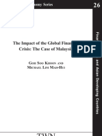 Impact Economic Crisis-Malysia