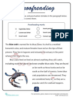 Answer Proofreading Practice 3