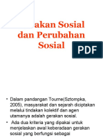 Perubahan Sosial Dan Gerakan Sosial