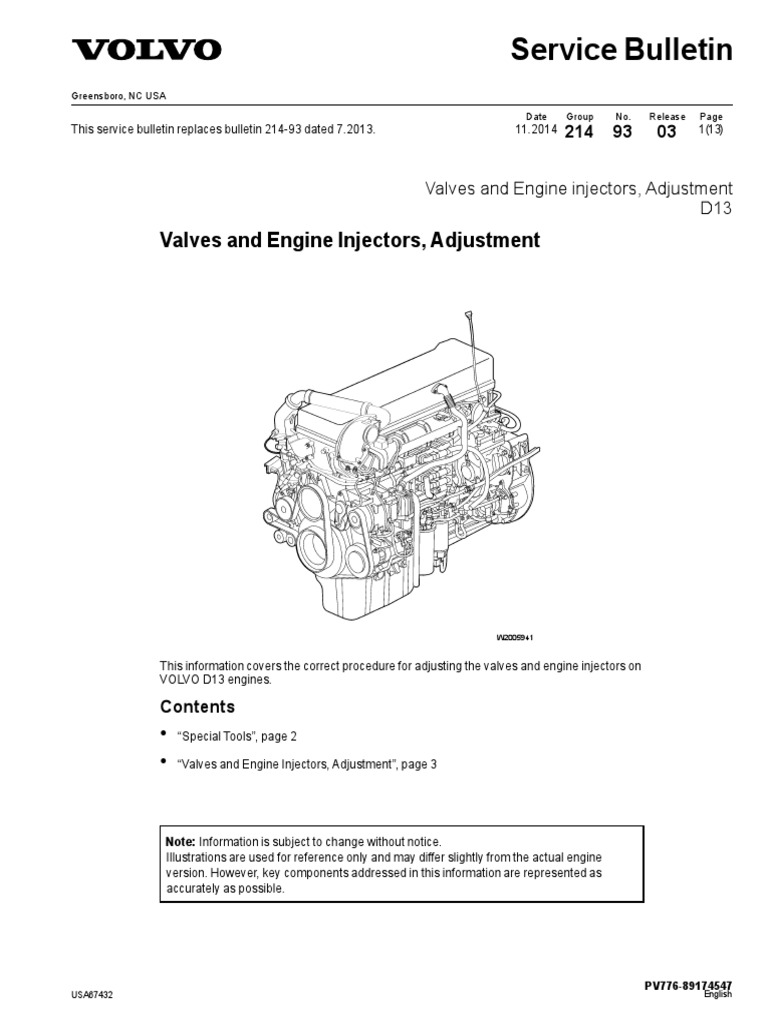Cummins 8.3 Valve Adjustment Procedure