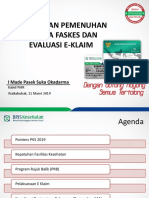 Materi Pemenuhan Sarana Dan Prasana Faskes Sumba Barat Dan Barat Daya