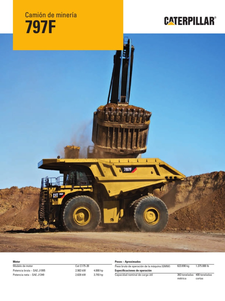 Camiones Fuera de Carretera GM Cat Spec | Descargar gratis PDF | Camión ...