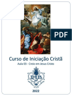 Aula 3 - Creio em Jesus Cristo - 2022