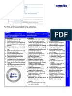 POL 7.49 Komatsu EHS Accountability and Authorities