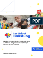 Brosur Calistung Edumaster 2022