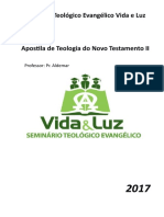 Teologia do Novo Testamento e a Igreja Primitiva