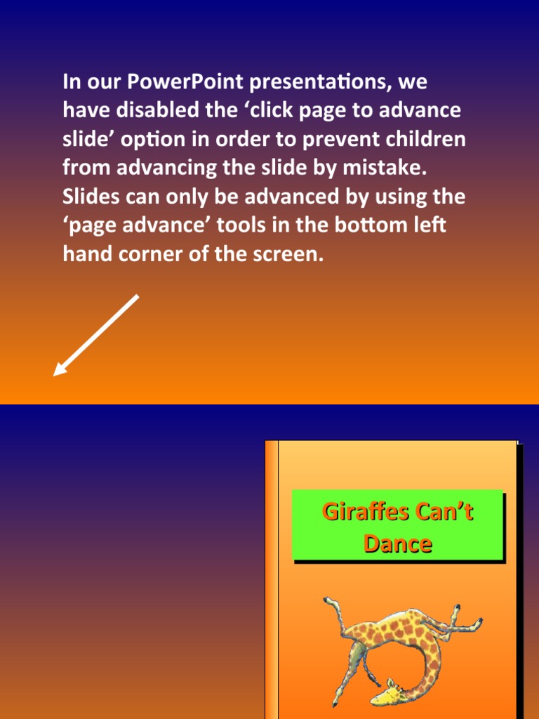Gerald the Giraffe's Dance Journey | PDF