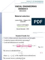 Lecture - 2 - MED260S - 2022 - Material Selection