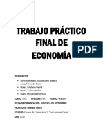 Trabajo Práctico Final de Economía