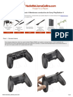 MANUAL Sony Playstation 4 Dualshock 4 Membrana Conductiva