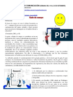 Actividad Del 19 Al 23 Setiembre