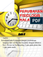 Perubahan Fisiologis Kala II