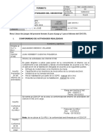 FM11-GOECOR-CIO Informe de Actividades Del CM - CM STAE - V03