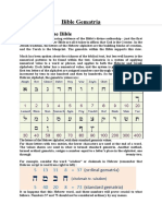 Bible Gematria