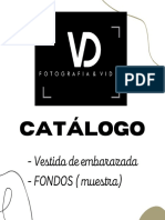 Catalogo de Vestido y Fondos