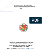 Laporan Evaluasi Pajanan Tertusuk Jarum