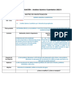 Matriz de Investigación