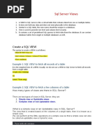 SQL Server Views