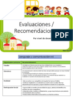 Evaluaciones