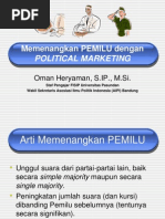 Download Memenangkan Pemilu dengan Political Marketing by Oman Heryaman SN5988391 doc pdf