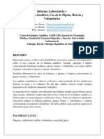 Informe Quimica Analitica 1