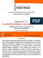 Sesión 16 Psicología Oganizacional