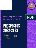 Faculty of Law: Prospectus 2022-2023