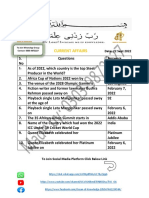 Current Affairs Daily Dose-26