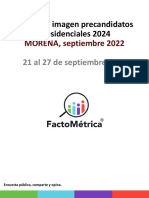 Interna MORENA Presidenciables 2024 SEPTIEMBRE 22