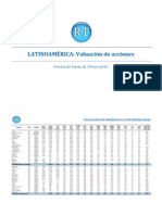 Valuacion de Empresas Latinoamericanas