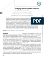 Anemia and Thrombocytopenia in People Living With HIV AIDS