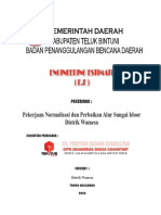 RAB Pekerjaan Rekonstruksi Tebing Dan Alur Sungai Idoor Distrik Wamesa Full Design