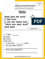 Nuts Comprehension